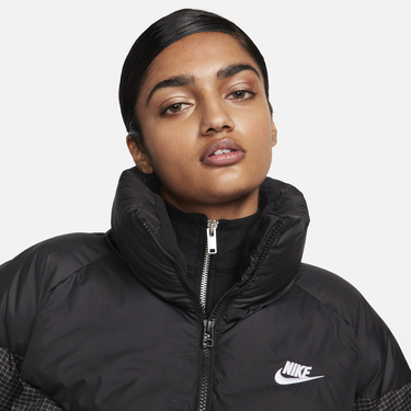 Puffer jakke Nike Therma-FIT Sportswear Windpuffer Sort | FB8788-010, 1