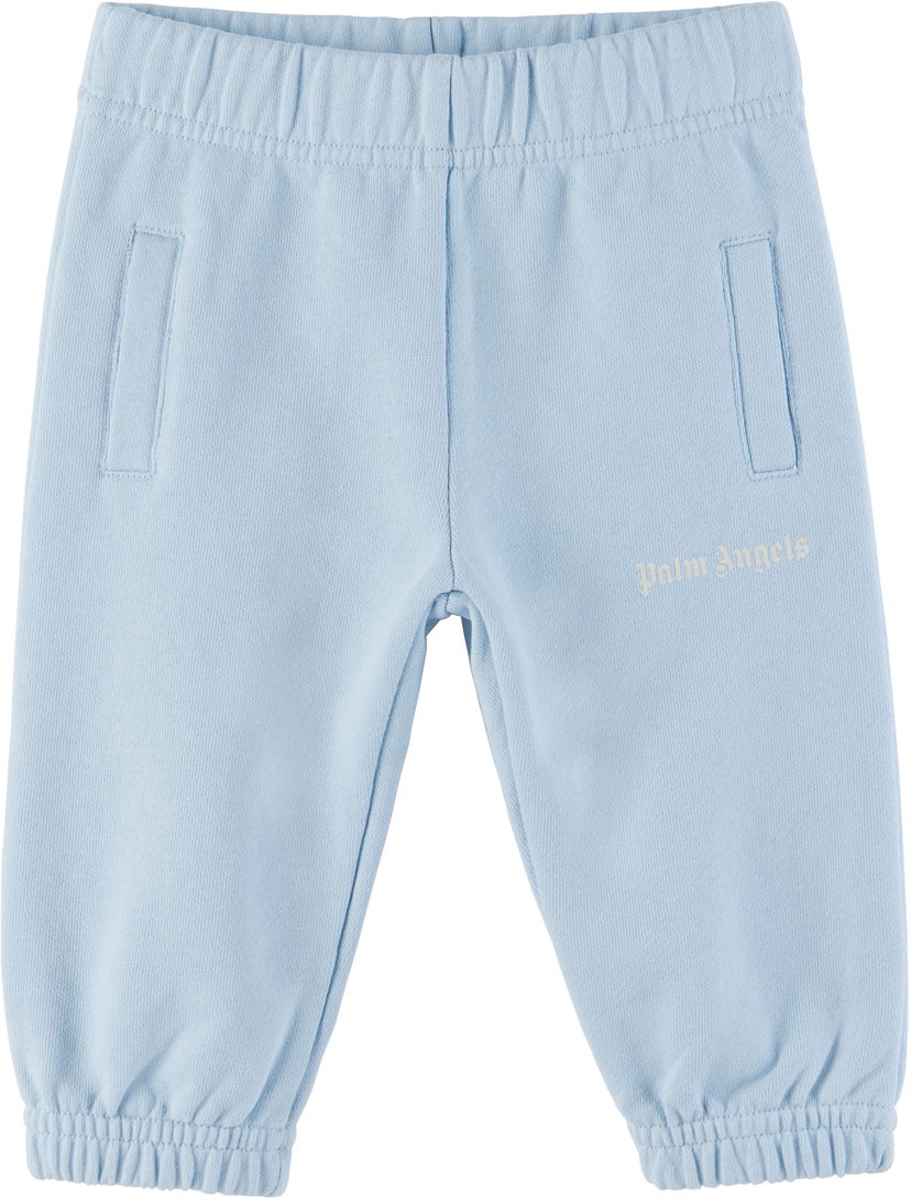 Joggingbukser Palm Angels Palm Angels Logo Sweatpants Blå | PBXD001S25FLE0054103