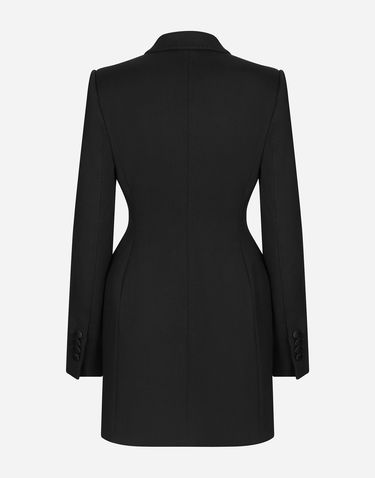 Jakke Dolce & Gabbana Double Breasted Jacket Sort | F27CVTFUBGEN0000, 1
