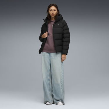 Puffer jakke Puma Hooded Down Jacket Sort | 688385_01, 2