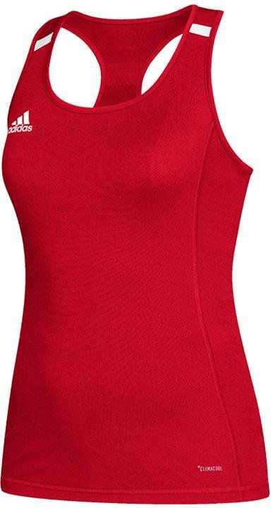 Tanktop adidas Originals TEAM19 Compression Tank Rød | dx7276