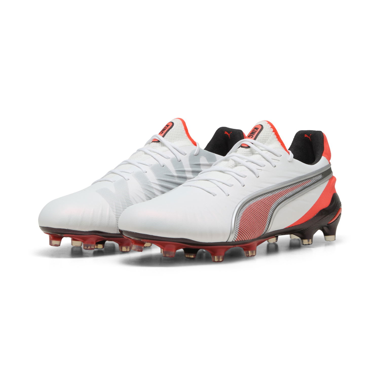Sneakers og sko Puma KING ULTIMATE FG/AG Hvid | 108821_01, 1