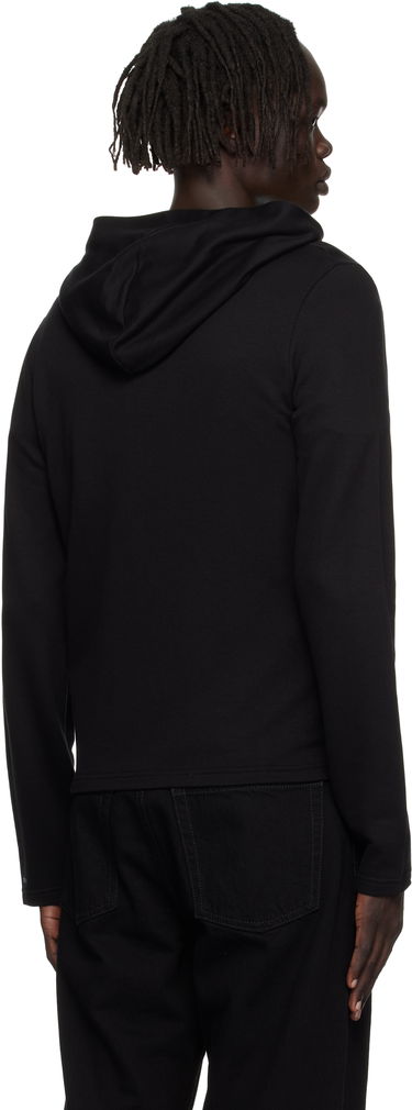 Sweatshirt Acne Studios Acne Studios Heart Logo Zip Hoodie Sort | CI0201-, 2