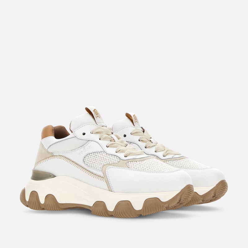 Sneakers og sko Hogan Hyperactive Beige | HXW5400ET10O2V0VAO, 1