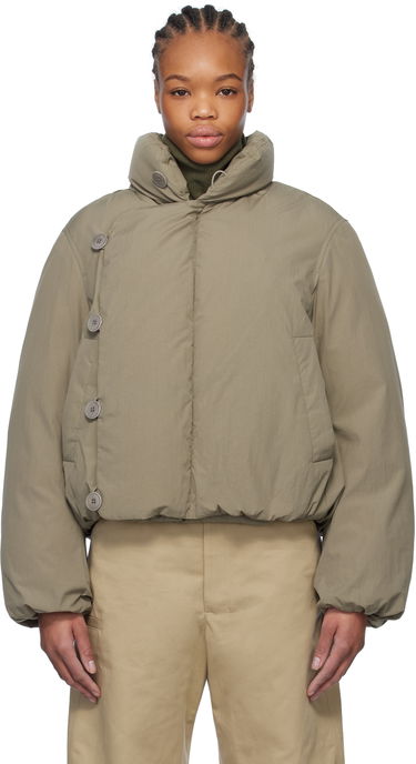 Puffer jakke LEMAIRE Lemaire Short Puffer Jacket Grøn | OW1084 LF1156, 0