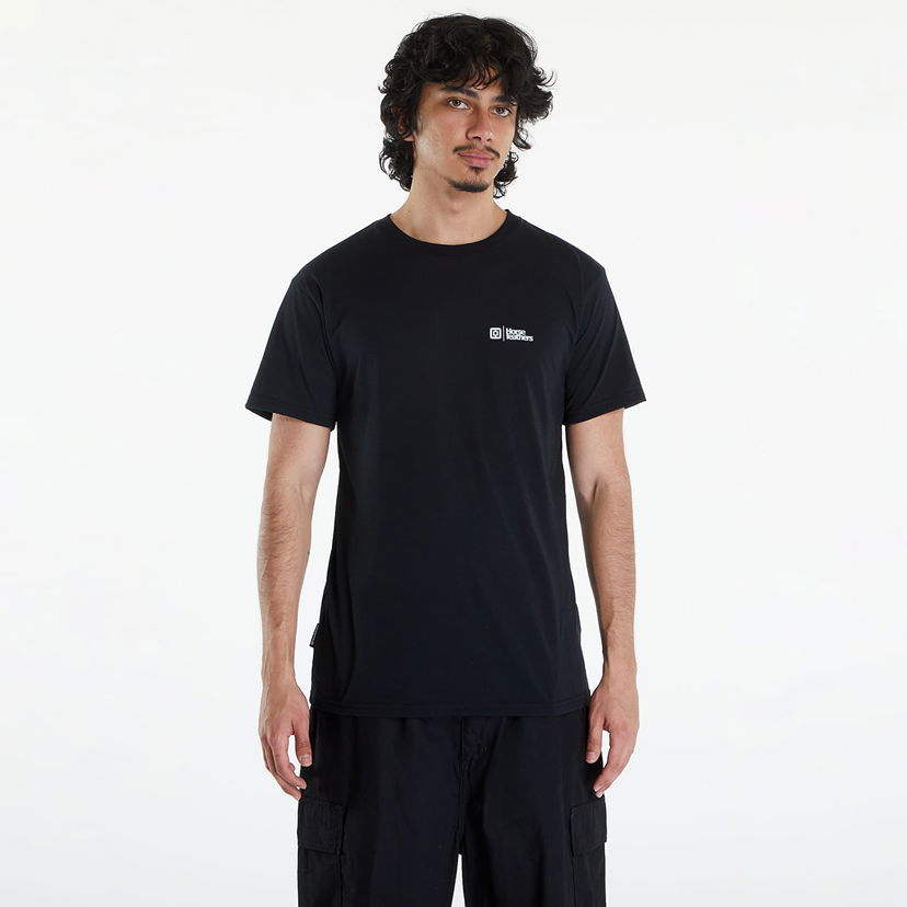 T-shirt Horsefeathers Rooter T-Shirt Black Sort | SM1247B