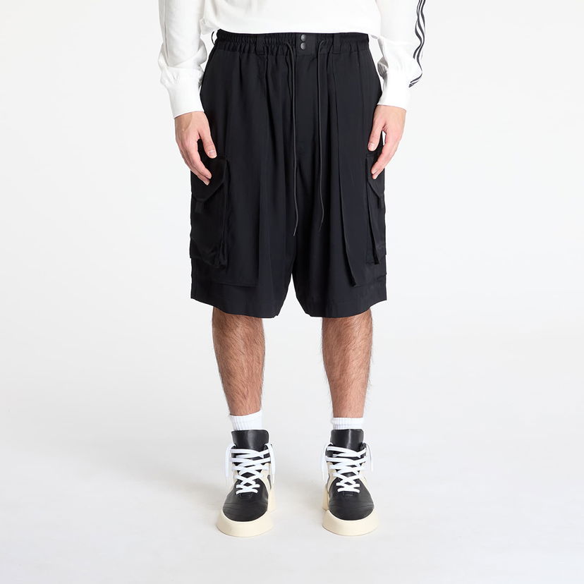 Shorts Y-3 Y-3 Rayon Twill Cargo Shorts Sort | JD1482