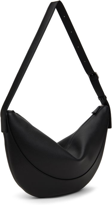 Skuldertaske The Row The Row Jouve Leather Shoulder Bag Sort | W1772-L145, 2