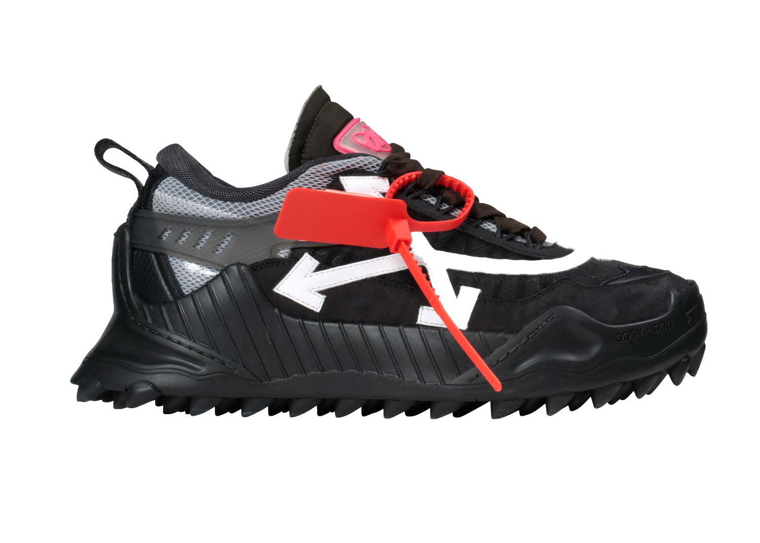 Sneakers og sko Off-White Odsy-1000 "Black" W Sort | OWIA180E20FAB0011001, 0
