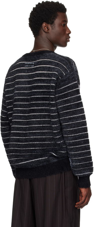 Sweater Jean Paul Gaultier Jean Paul Gaultier Jacquard 'Gaultier' Sweater Sort | 25/03-W-PO013-K004-0001, 2