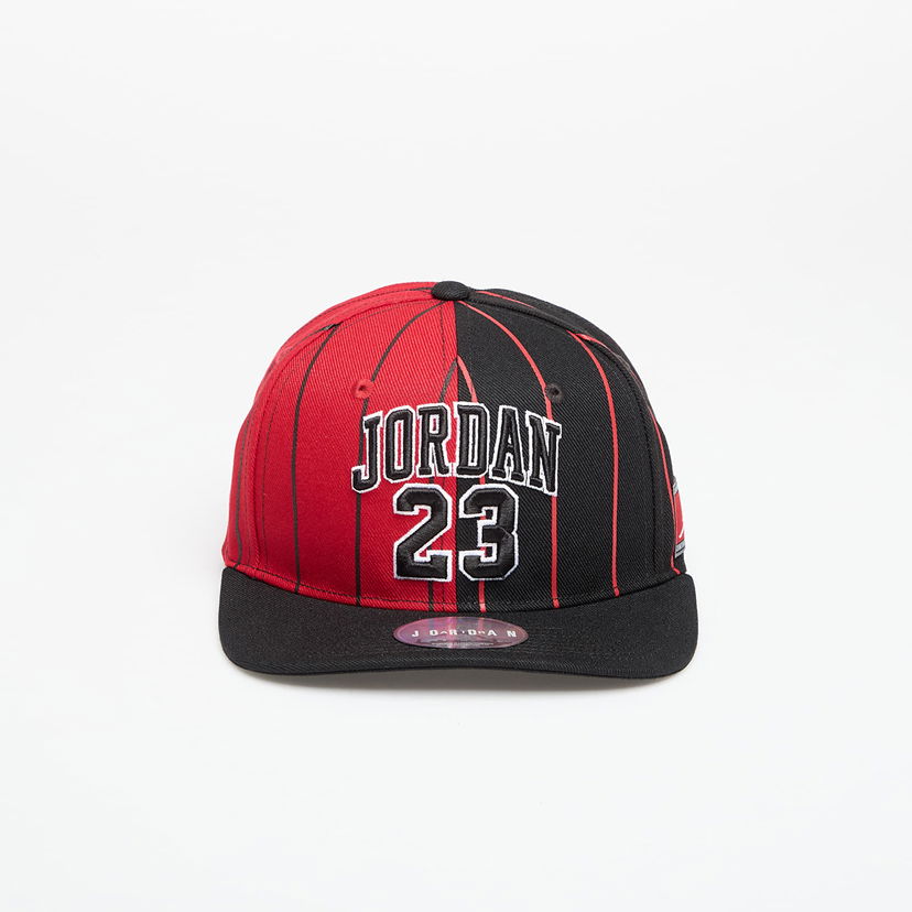 Kasket Jordan Jordan 23 Split-Color Pinstripe Jersey Flat Brim Cap Flerfarvet | 9A0781-H24