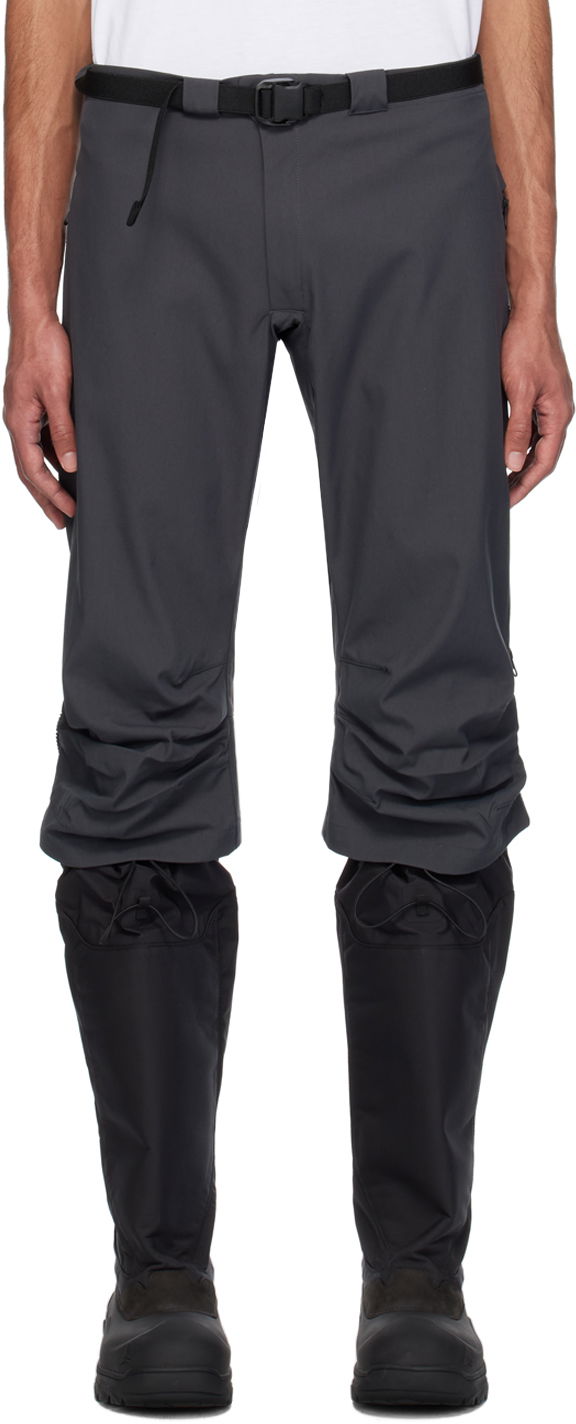 Cargo bukser GR10K Waterproof Hiking Shorts Sort | SS24GRUV1ASCG