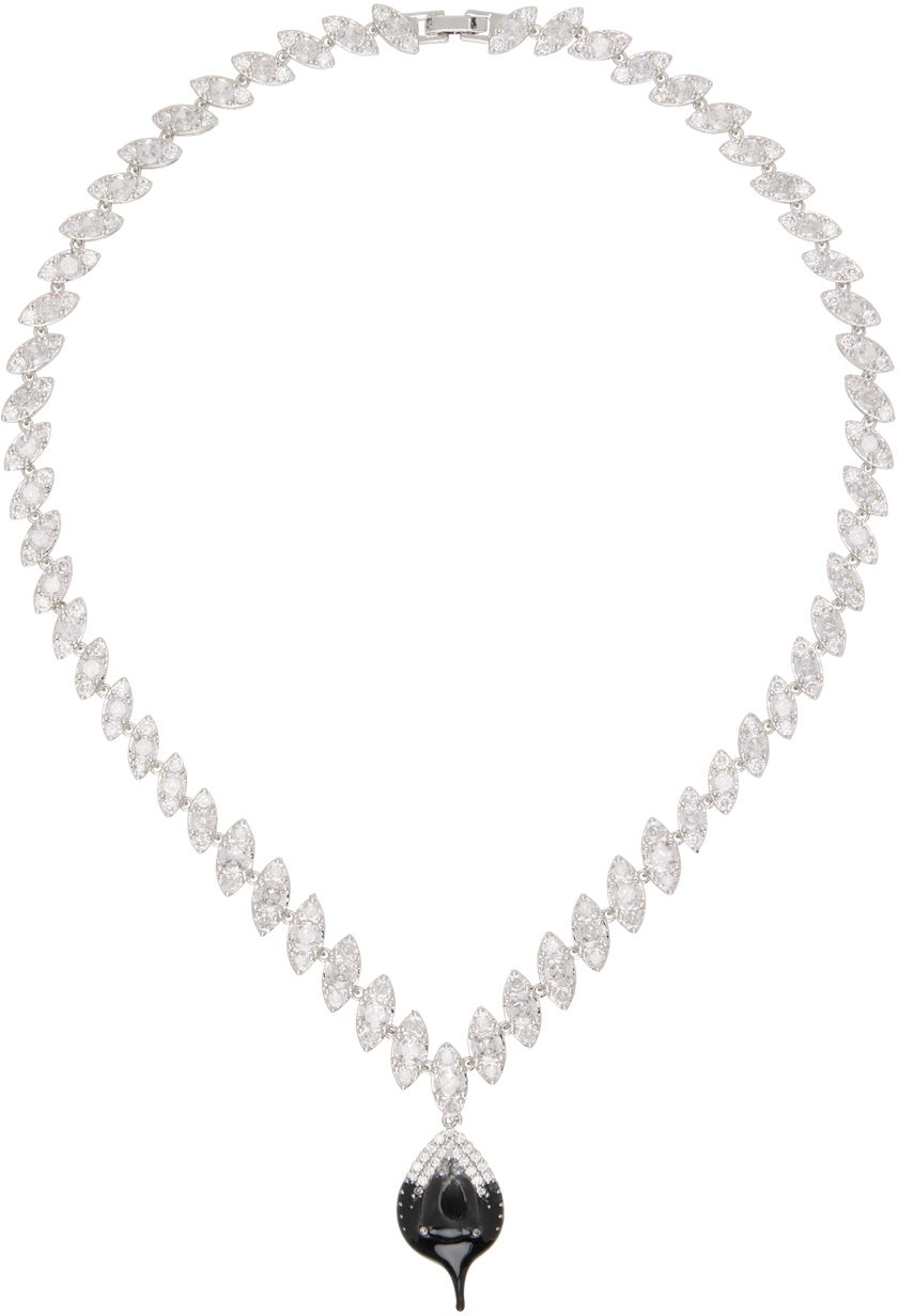 Halskæde Ottolinger Ottolinger Exclusive Diamond Dip Necklace Sort | 2500610, 0
