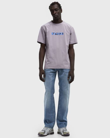 T-shirt NORSE PROJECTS Norse Projects Johannes Organic Zoom Print T-Shirt Lilla | N01-0688-6017, 2