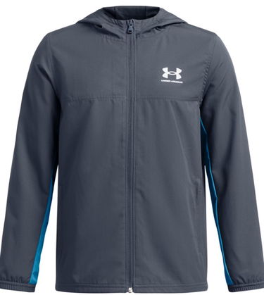 Vindjakke Under Armour Under Armour Rival Woven Jacket Grå | 1390154-044, 0