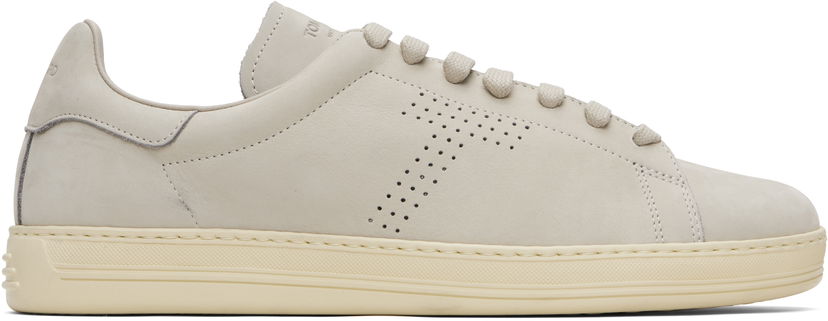 Sneakers og sko Tom Ford TOM FORD Nubuck Warwick Beige | J1507-LCL215N