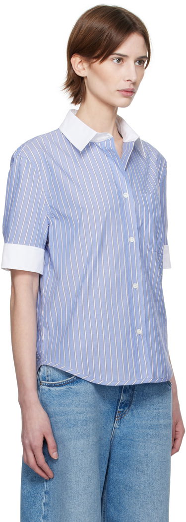 Skjorte Marni Marni Striped Shirt Blå | CAMA0623QS UTC455, 1