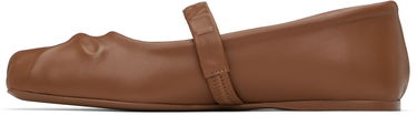 Sneakers og sko Marni Marni Mary Jane Ballerina Flats Brun | MJMS007700 P3628, 2