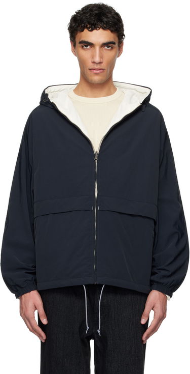 Vindjakke NANAMICA nanamica Hooded Reversible Jacket Mørkeblå | S25SA002U, 0