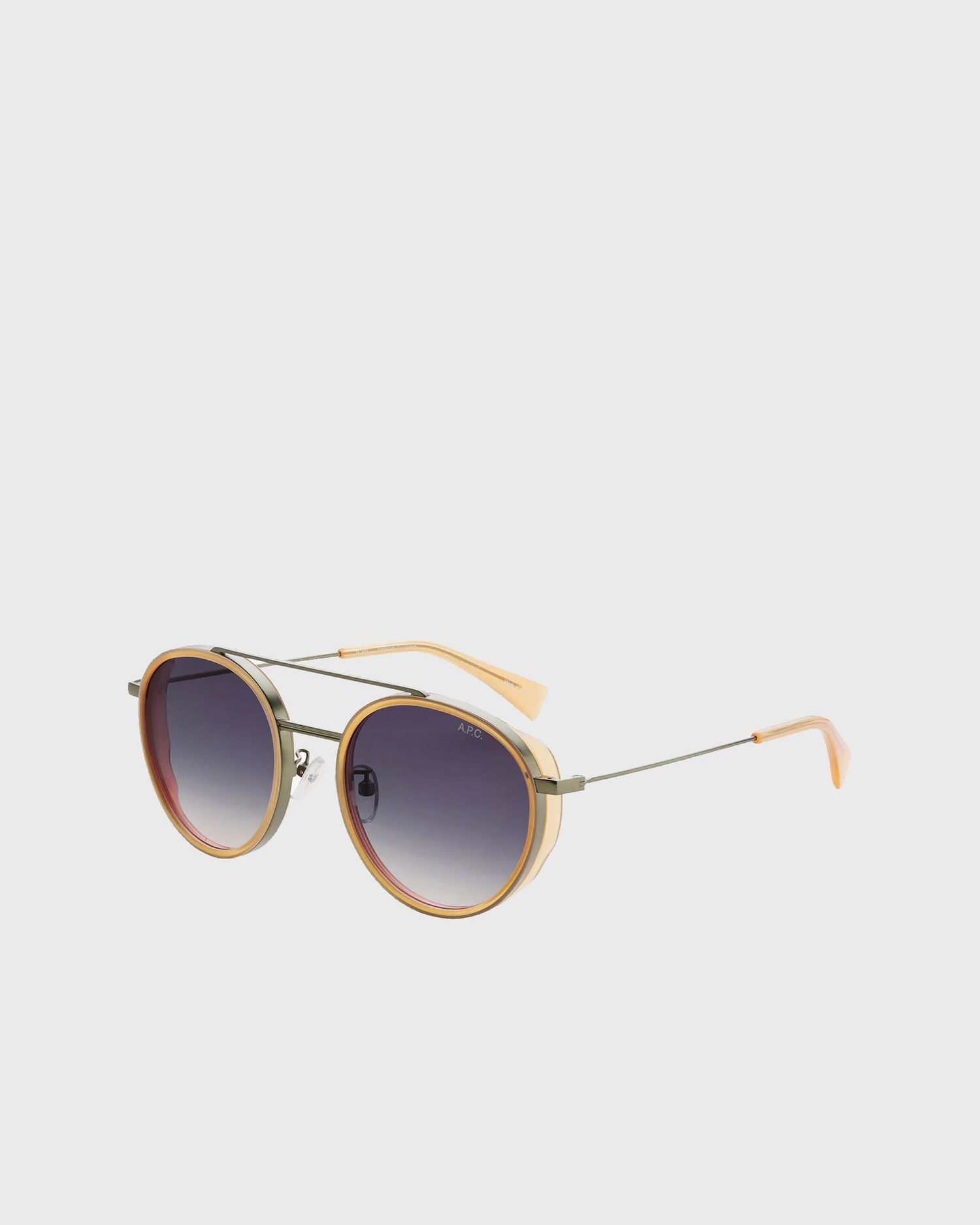 Solbriller A.P.C. Nico Sunglasses Gul | ACABF-M75008-DAP, 1
