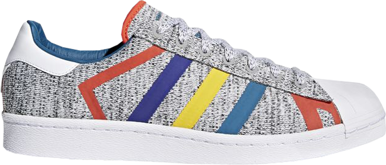 Sneakers og sko adidas Originals Superstar White Mountaineering Grey Heather Grå | AQ0352, 0