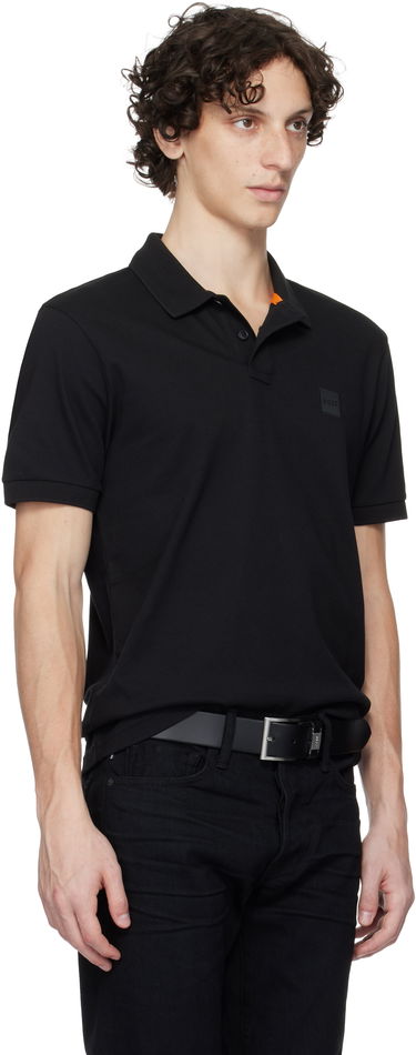 Polo skjorte BOSS Patch Polo Sort | 50507803, 4