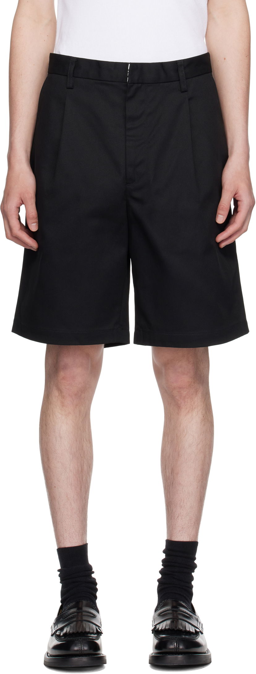 Shorts WACKO MARIA WACKO MARIA x Dickies Edition Pleated Shorts Sort | 25SS-WMP-DC02