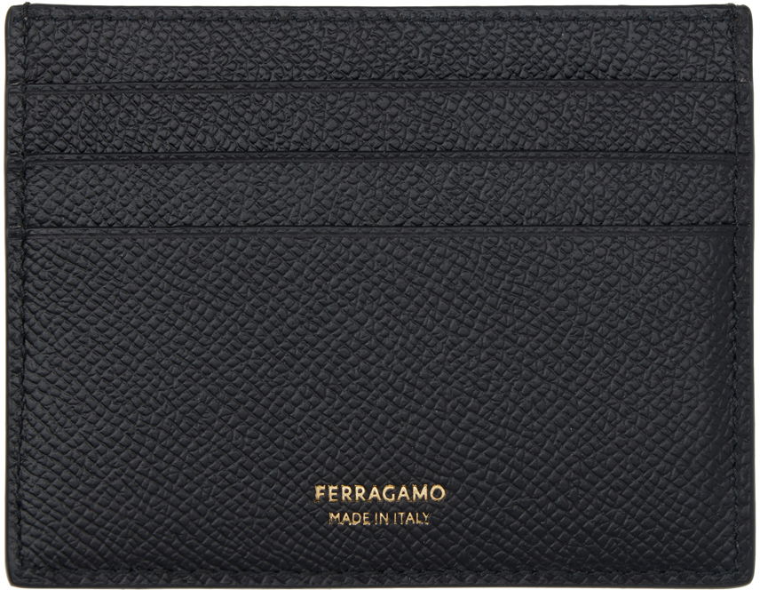 Tegnebog FERRAGAMO Salvatore Ferragamo Gancini Card Holder Sort | 776843, 1