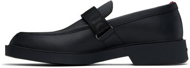 Sneakers og sko BOSS Hugo Black Leather Loafers Sort | 50536228, 2