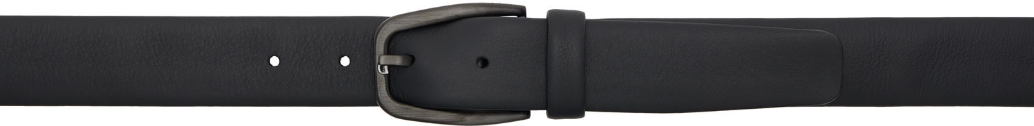 Bælter ZEGNA Leather Belt Sort | LHACQ-B021ZZ, 0