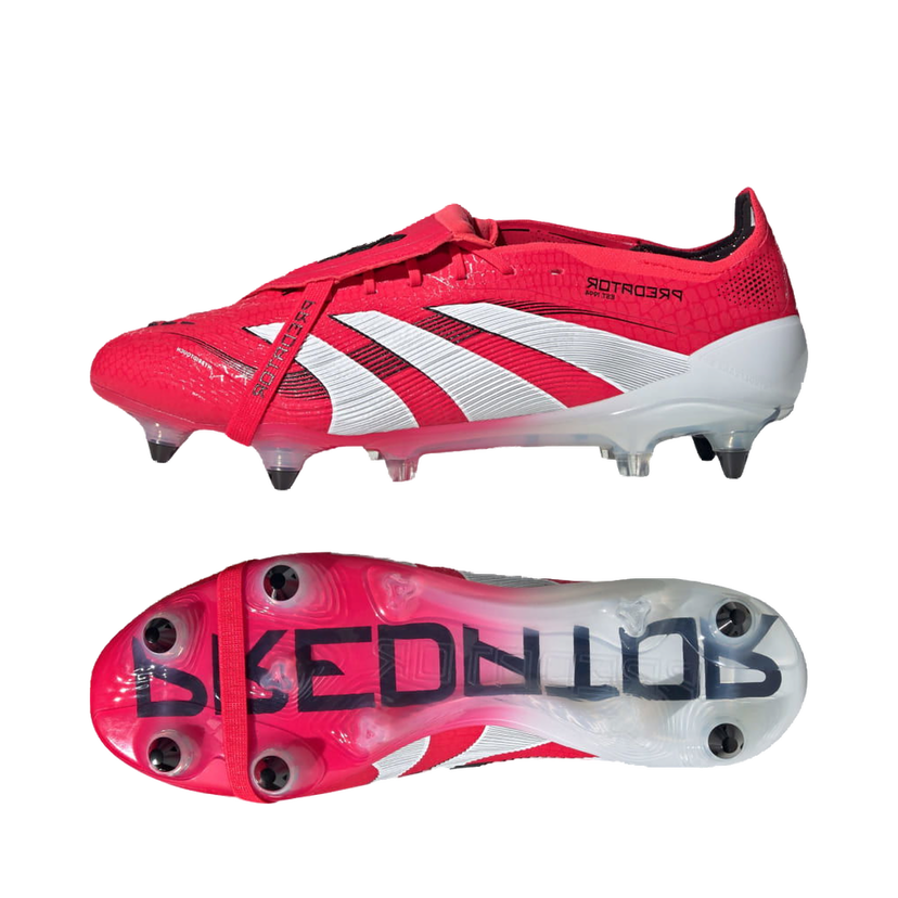Sneakers og sko adidas Performance Predator Elite Fold-Over Tongue Soft Ground Cleats Lyserød | ID8941