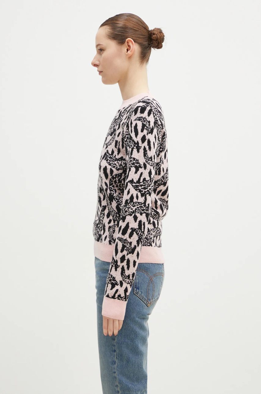 Sweater Fiorucci Pink Banimalier Wool Blend Sweater Lyserød | W01FPKSW195KN03PN04, 1