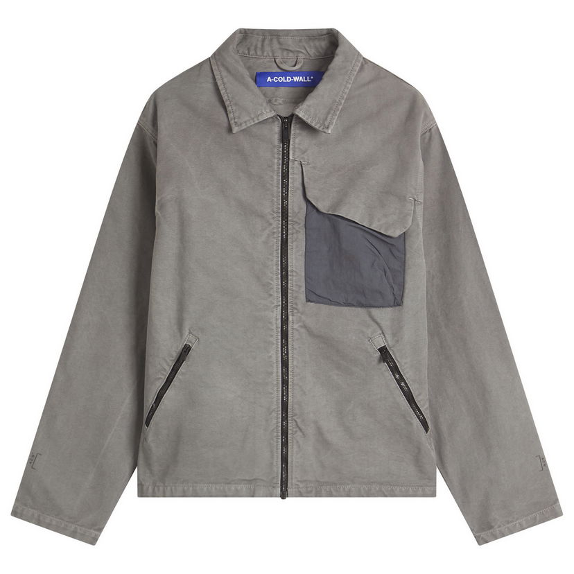 Jakke A-COLD-WALL* A-COLD-WALL* Brunswick Jacket, Size Large Grå | ACWMO283-GRY