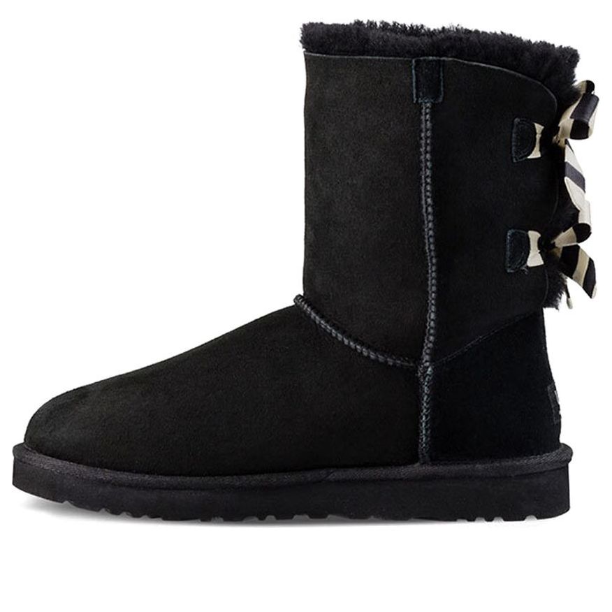Sneakers og sko UGG Bailey Bow Stripe Boots Sort | 1090941-BLK, 0