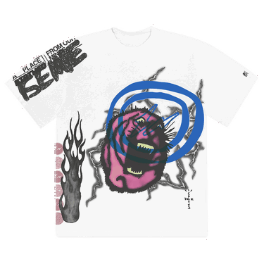 T-shirt Cactus Jack by Travis Scott Fragment x Sunrise Tee Hvid | CJFR SS05 WHIT, 0