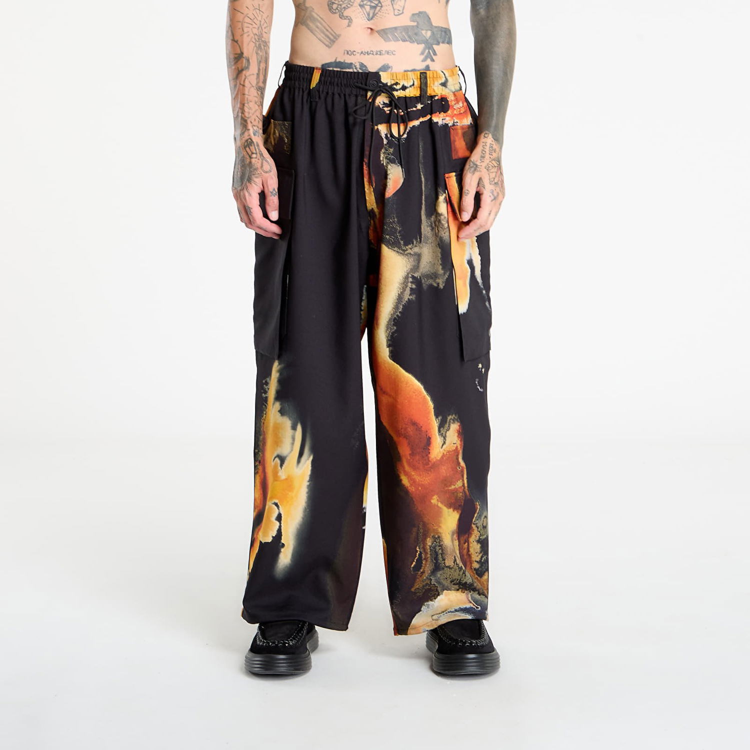 Cargo bukser Y-3 Y-3 Aop Cargo Pants Sort | KA9630, 0