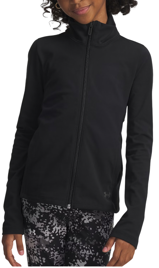 Jakke Under Armour Motion Full-Zip Stand Collar Performance Jacket Sort | 1386025-001, 0
