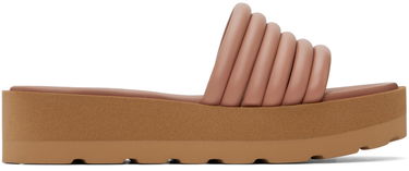 Sneakers og sko Gianvito Rossi Nappa Platform Sandals Lyserød | G15190.05GOM.NAP, 0