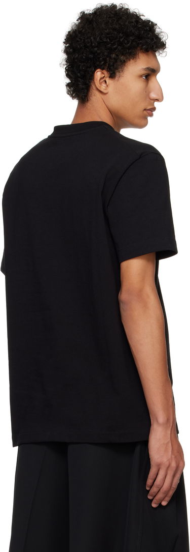 T-shirt Jil Sander Jil Sander Logo Flag Pocket T-Shirt Sort | J22GC0197_J20256, 2