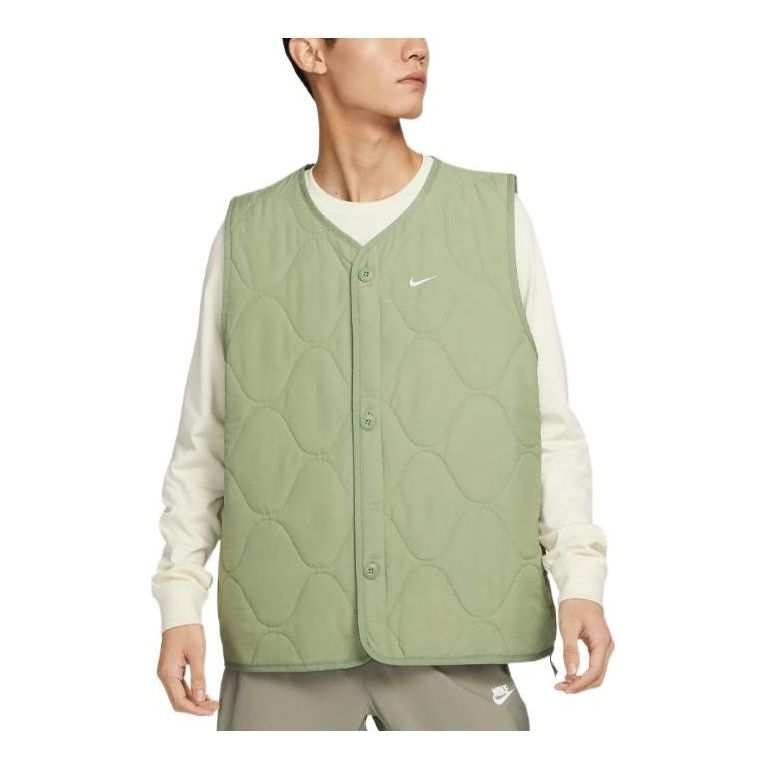 Vest Nike Life Woven Insulated Vest Grøn | DX0891-386, 0