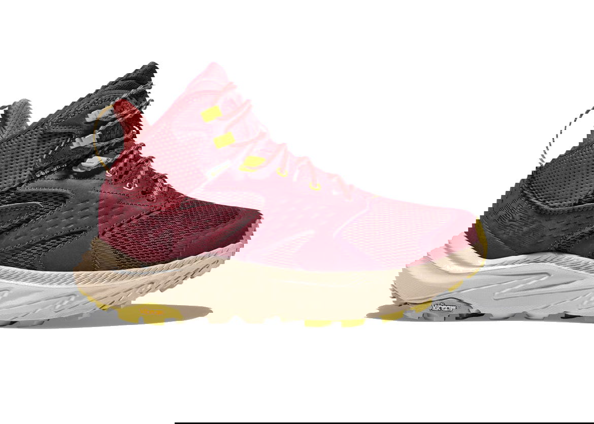 Sneakers og sko Hoka One One Anacapa 2 Mid Gore Tex Cabernet Oxford Tan Rød | 1141633-COTN, 0