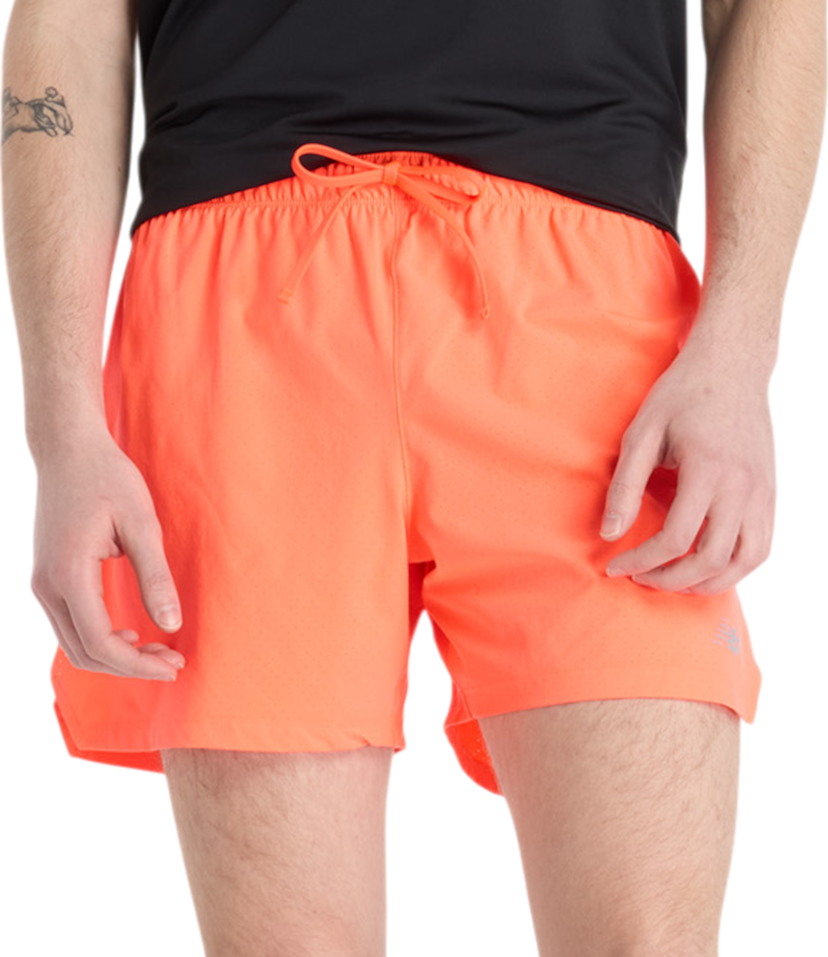 Shorts New Balance New Balance RC 5" Running Shorts Orange | ms41286-urr