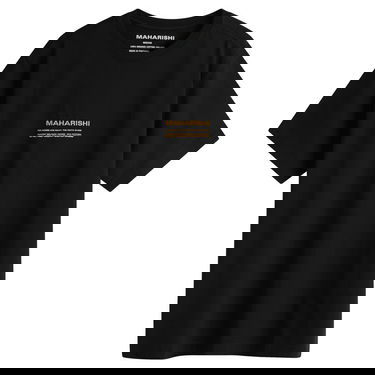 T-shirt Maharishi Less Dangerous T-Shirt, Size Large Sort | 1453-BLK, 0