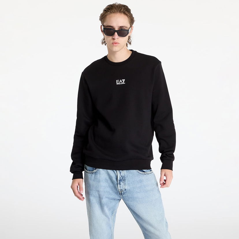 Sweatshirt Emporio Armani Sweatshirt EA7 Sweatshirt Black XL Sort | 8NPM34PJVTZ1200
