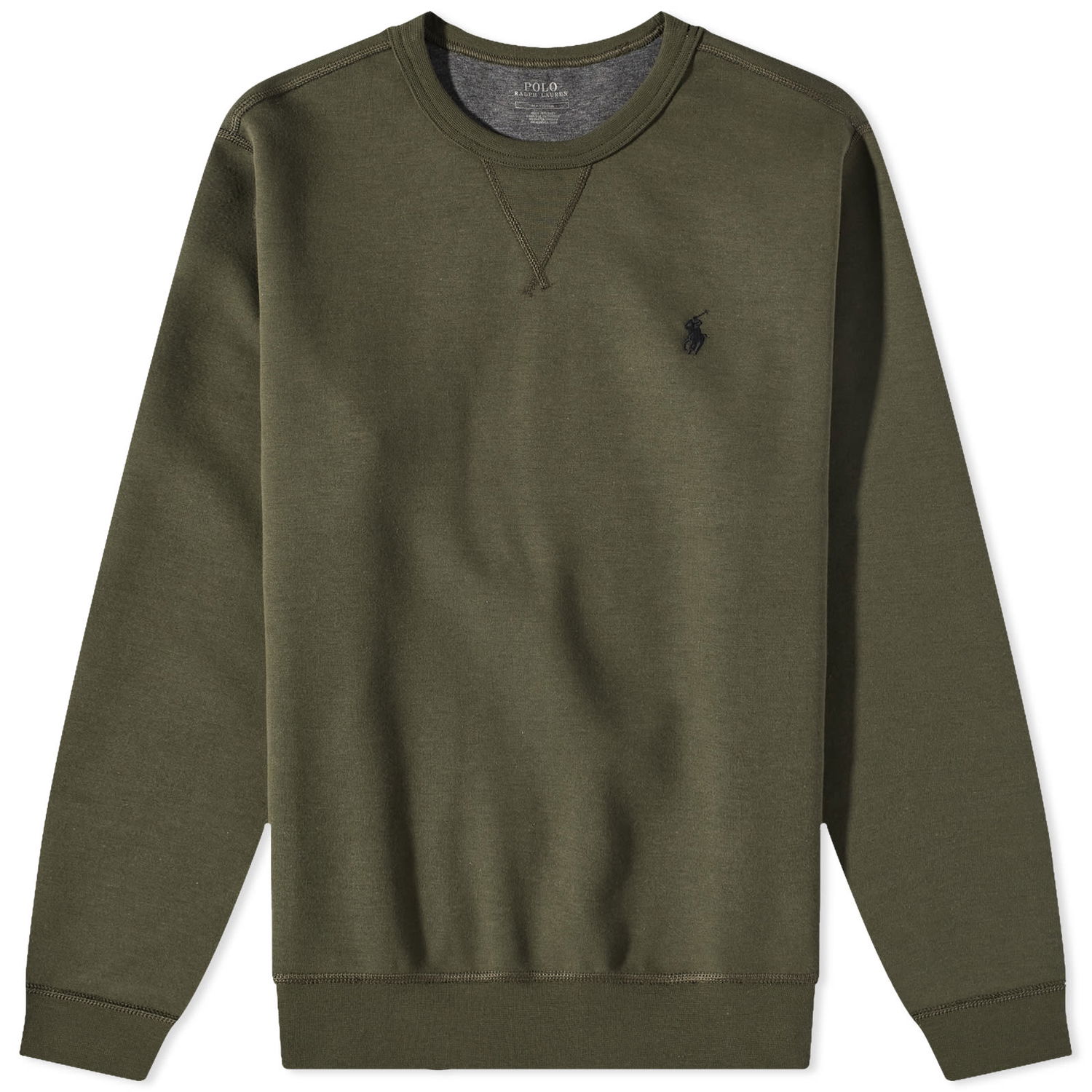 Sweatshirt Polo by Ralph Lauren Centre Logo Crew Sweat Grøn | 710881519002, 0