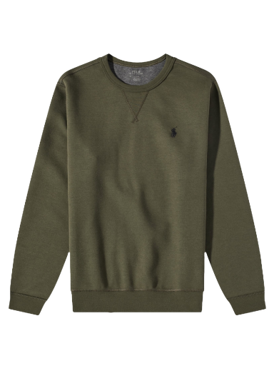 Sweatshirt Polo by Ralph Lauren Centre Logo Crew Sweat Grøn | 710881519002