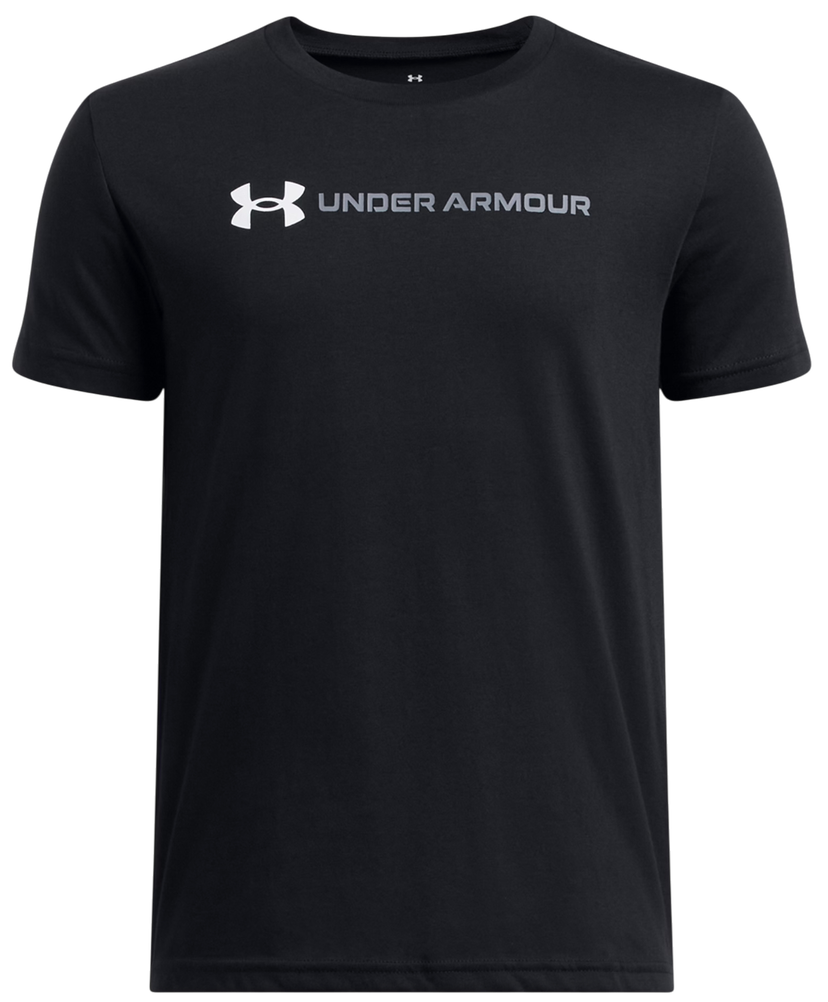 T-shirt Under Armour Logo Wordmark Short Sleeve T-Shirt Sort | 1389963-001