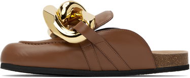 Tilbehør JW Anderson JW Anderson Chain Loafers Brun | LF0035-LA0050, 2