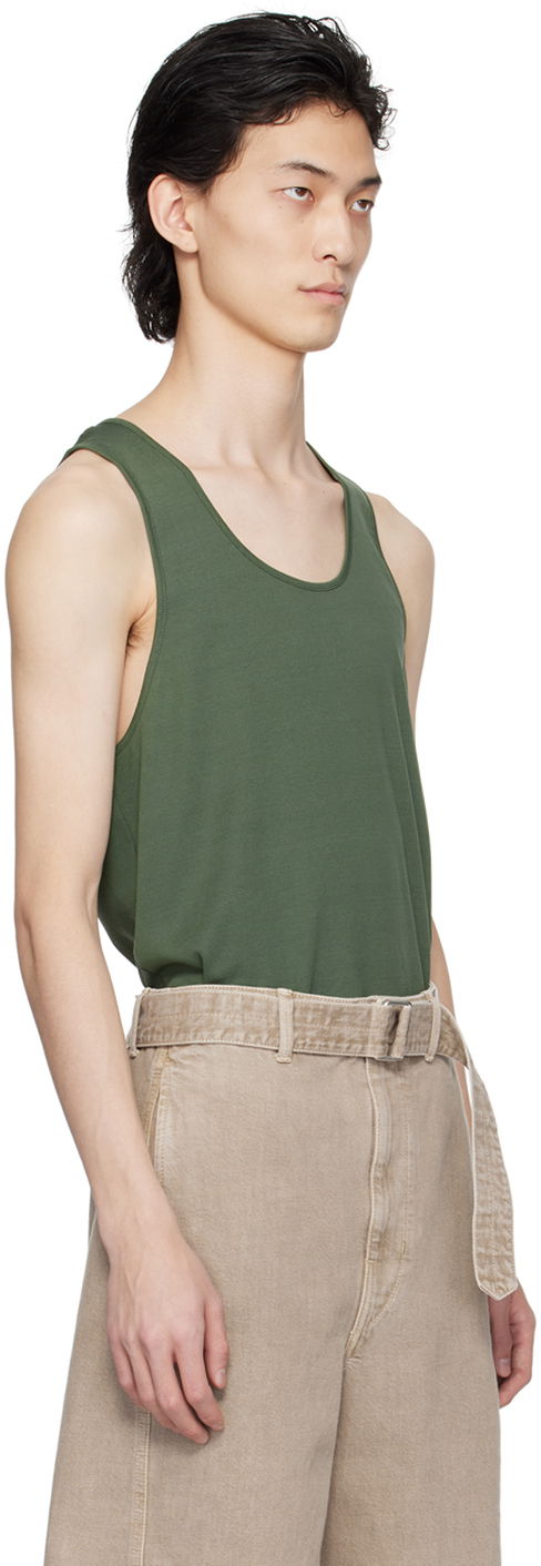 Tanktop LEMAIRE Scoop Neck Tank Top Grøn | TO1180 LJ1016, 1