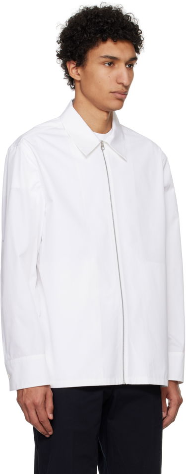 Skjorte Jil Sander Jil Sander Zip-Up Shirt Sort | J22DL0249_J45002, 4